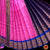 Classical Dance Jewelry LAVENDER BLUE 40 inchs Pant Length Kuchipudi Indian Copper Zari Dance Costume | Art silk Dharmavaram Kanchi | Classical Dance Jewelry