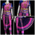 Classical Dance Jewelry LAVENDER LILAC BLUE 36 inches Pant Length Bharatanatyam Copper Zari Dance Costume | Art silk Dharmavaram Kanchi | Classical Dance Jewelry