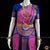 Classical Dance Jewelry LAVENDER LILAC BLUE 36 inches Pant Length Bharatanatyam Copper Zari Dance Costume | Art silk Dharmavaram Kanchi | Classical Dance Jewelry