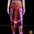 Classical Dance Jewelry LAVENDER LILAC MAROON 34 inch Pant Length Bharatanatyam Copper Zari Dance Costume | Art silk Dharmavaram kanchi | Classical Dance Jewelry