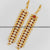 Classical Dance Jewelry Mango design White Stone Kemp temple Indian Jewelry Mattilu | Ear Chain Matiz | Bharatnatyam Kuchipudi Weddings | Classical Dance Jewelry