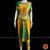 Classical Dance Jewelry MANGO YELLOW GREEN 38 Inch Pant Length Bharatanatyam Dance Costume | Gold Zari | Art Silk Dharmavaram Kanchi | Classical Dance Jewelry