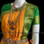 Classical Dance Jewelry MANGO YELLOW GREEN 38 Inch Pant Length Bharatanatyam Dance Costume | Gold Zari | Art Silk Dharmavaram Kanchi | Classical Dance Jewelry