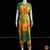 Classical Dance Jewelry MANGO YELLOW GREEN 38 Inch Pant Length Bharatanatyam Dance Costume | Gold Zari | Art Silk Dharmavaram Kanchi | Classical Dance Jewelry
