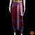 Classical Dance Jewelry MAROON BLUE 40 inchs Pant Length Kuchipudi Indian Copper Zari Dance Costume | Art silk Dharmavaram Kanchi | Classical Dance Jewelry