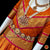Classical Dance Jewelry MUSTARD ORANGE PINK Kid 10-11 yr Dance Pavadai Blouse | Kuchipudi Bharatanatyam | Art Silk Dharmavaram Kanchi | Classical Dance Jewelry