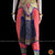 Classical Dance Jewelry PEACH ORANGE BLUE 36 inches Pant Length Bharatanatyam Gold Zari Dance Costume | Art silk Dharmavaram kanchi | Classical Dance Jewelry