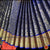Classical Dance Jewelry PEACH ORANGE BLUE 40 Inch Pant Length Bharatanatyam Dance Costume | Gold Zari | Art silk, Dharmavaram Kanchi | Classical Dance Jewelry