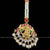Classical Dance Jewelry Pearls Jhumar Lakshmi Tikka Kemp Temple Indian Jewelry | Bharatnatyam Kuchipudi Engagement Weddings Birthdays | Classical Dance Jewelry