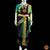 Classical Dance Jewelry PURPLE REXONA GREEN 30 Inch Pant Length Kuchipudi Gold Zari Dance Costume | Art silk Dharmavaram Kanchi | Classical Dance Jewelry