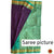 Classical Dance Jewelry PURPLE REXONA GREEN 30 Inch Pant Length Kuchipudi Gold Zari Dance Costume | Art silk Dharmavaram Kanchi | Classical Dance Jewelry