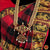 Classical Dance Jewelry RED BLACK CHECKS Pre-stitched Practice Sari Red Blouse | Half Saree Kalakshethra Sari | Bharatnatyam Kuchipudi | Classical Dance Jewelry