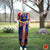 Classical Dance Jewelry ROYAL BLUE RED 30 Inch Pant Length Kuchipudi Gold Zari Dance Costume | Art silk Dharmavaram Kanchi | Classical Dance Jewelry