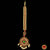 Classical Dance Jewelry Simple Round Tikka Kemp temple Indian jewelry | Bharatnatyam, Kuchipudi, Engagement, Weddings, Birthdays | Classical Dance Jewelry
