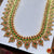 Classical Dance Jewelry Temple Mango Haram Kemp Indian Jewelry  | No Pendant | Bharatnatyam, Kuchipudi, Engagement, Weddings, Birthdays | Classical Dance Jewelry