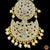 Classical Dance Jewelry TIKKA | HEADSETS 5 Step white stone Tikka Indian jewelry | Bharatnatyam, Kuchipudi, Parties, Engagement, Weddings, Birthdays | Classical Dance Jewelry