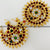 Classical Dance Jewelry TIKKA | HEADSETS Kemp Temple Surya Chandra Indian Jewelry | Multi Sun Moon | Bharatanatyam, Kuchipudi, Engagement, Weddings | Classical Dance Jewelry