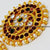 Classical Dance Jewelry TIKKA | HEADSETS Kemp Temple Surya Chandra Indian Jewelry | Multi Sun Moon | Bharatanatyam, Kuchipudi, Engagement, Weddings | Classical Dance Jewelry