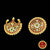 Classical Dance Jewelry TIKKA | HEADSETS Kemp Temple Surya Chandra Indian Jewelry | Multi Sun Moon | Bharatanatyam, Kuchipudi, Engagement, Weddings | Classical Dance Jewelry