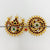 Classical Dance Jewelry TIKKA | HEADSETS Kemp Temple Surya Chandra Indian Jewelry | Multi Sun Moon | Bharatanatyam, Kuchipudi, Engagement, Weddings | Classical Dance Jewelry