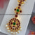 Classical Dance Jewelry Traditional Round Tikka Kempu Temple Indian Jewelry | Gold Pearls | Bharatnatyam Kuchipudi Engagement Weddings | Classical Dance Jewelry