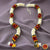 Classical Dance Jewelry WHITE and RED Andal Mala Flowers | Artificial flower garland | Bharatanatyam Kuchipudi Dance Wedding Events | Classical Dance Jewelry