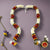 Classical Dance Jewelry WHITE and RED Andal Mala Flowers | Artificial flower garland | Bharatanatyam Kuchipudi Dance Wedding Events | Classical Dance Jewelry