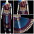 Classical Dance Jewelry WINE BROWN BLUE 34 inch Pant Length Bharatanatyam Gold Zari Dance Costume | Art silk, Dharmavaram Kanchi | Classical Dance Jewelry