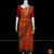 Classical Dance Jewelry YELLOW ORANGE Checks Pre-stitched Practice Sari RED Blouse | Halfsaree Kalakshethra Saree  Bharatnatyam Kuchipudi | Classical Dance Jewelry