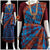 BLUE MAROON CHECKS Pre-stitched Practice Sari Red Blouse | Half Saree Kalakshethra Sari | Bharatnatyam Kuchipudi | Classical Dance Jewelry