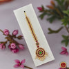 Simple Round Tikka Kemp temple Indian jewelry | Bharatnatyam, Kuchipudi, Engagement, Weddings, Birthdays | Classical Dance Jewelry
