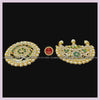 WHITE STONE GREEN Surya Chandra Indian Jewelry | Sun Moon | Bharatanatyam, Kuchipudi, Engagement, Weddings | Classical Dance Jewelry