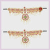 Temple Kempu Vanki Bajuband Armlet  'U ' | Indian Jewelry | Regular Size | Bharatanatyam Kuchipudi Weddings | Classical Dance Jewelry