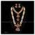 3 PC Temple 4 lines Pearls Dance Indian Jewelry Open Peacock | Bharatnatyam, Kuchipudi, Weddings, Birthdays | Classical Dance Jewelry