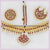 Mango Kempu Temple Indian Jewelry Headset | Bharatnatyam, Kuchipudi, Parties, Weddings, Birthdays | Classical Dance Jewelry