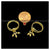 Gold Toe Rings Mattelu Bichhiya Indian Jewelry | Traditional panchaloha | weddings Bharatnatyam, Kuchipudi | Classical Dance Jewelry