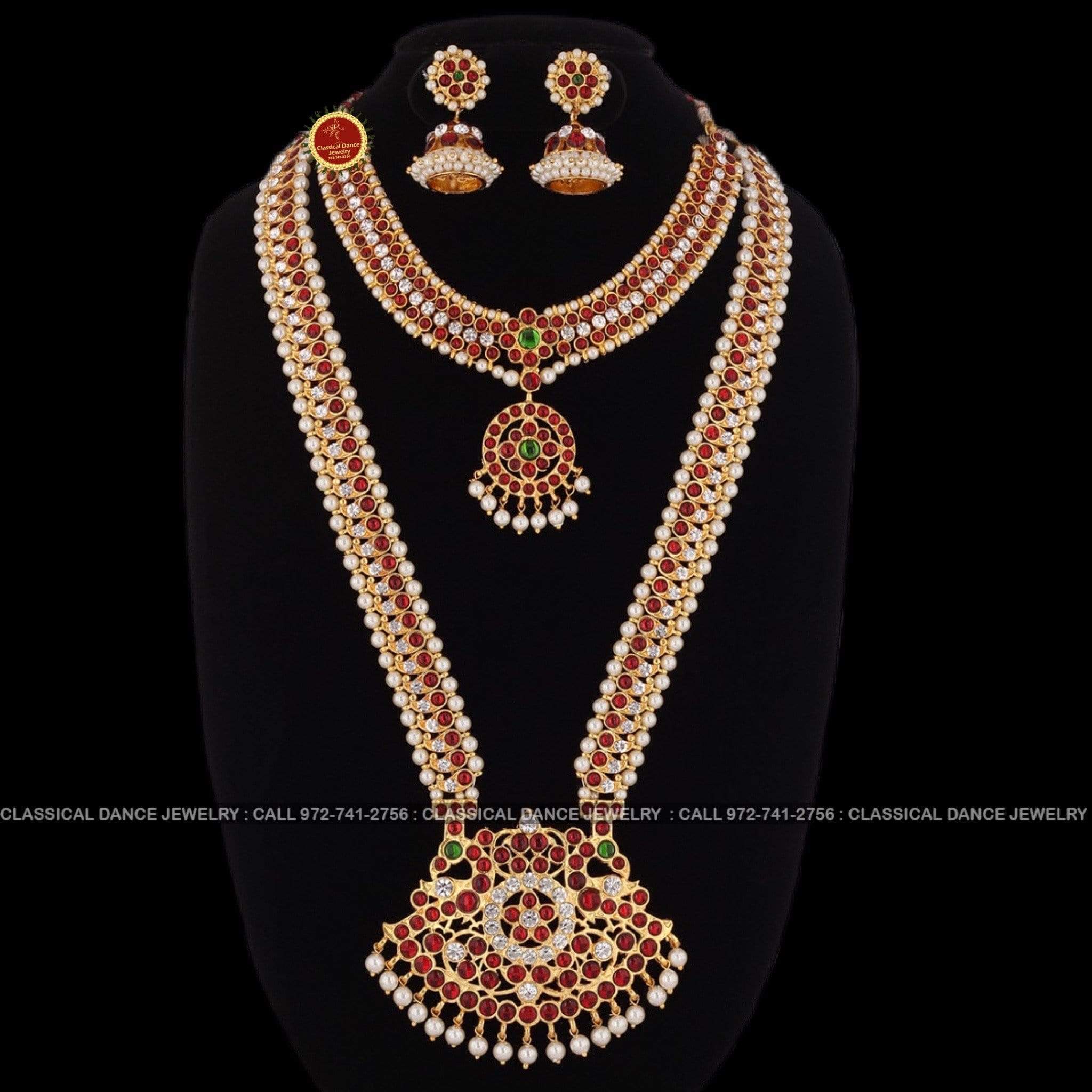 Gold Ornaments Of Bharatanatyam Bharatanatyam Jewellery For Adult