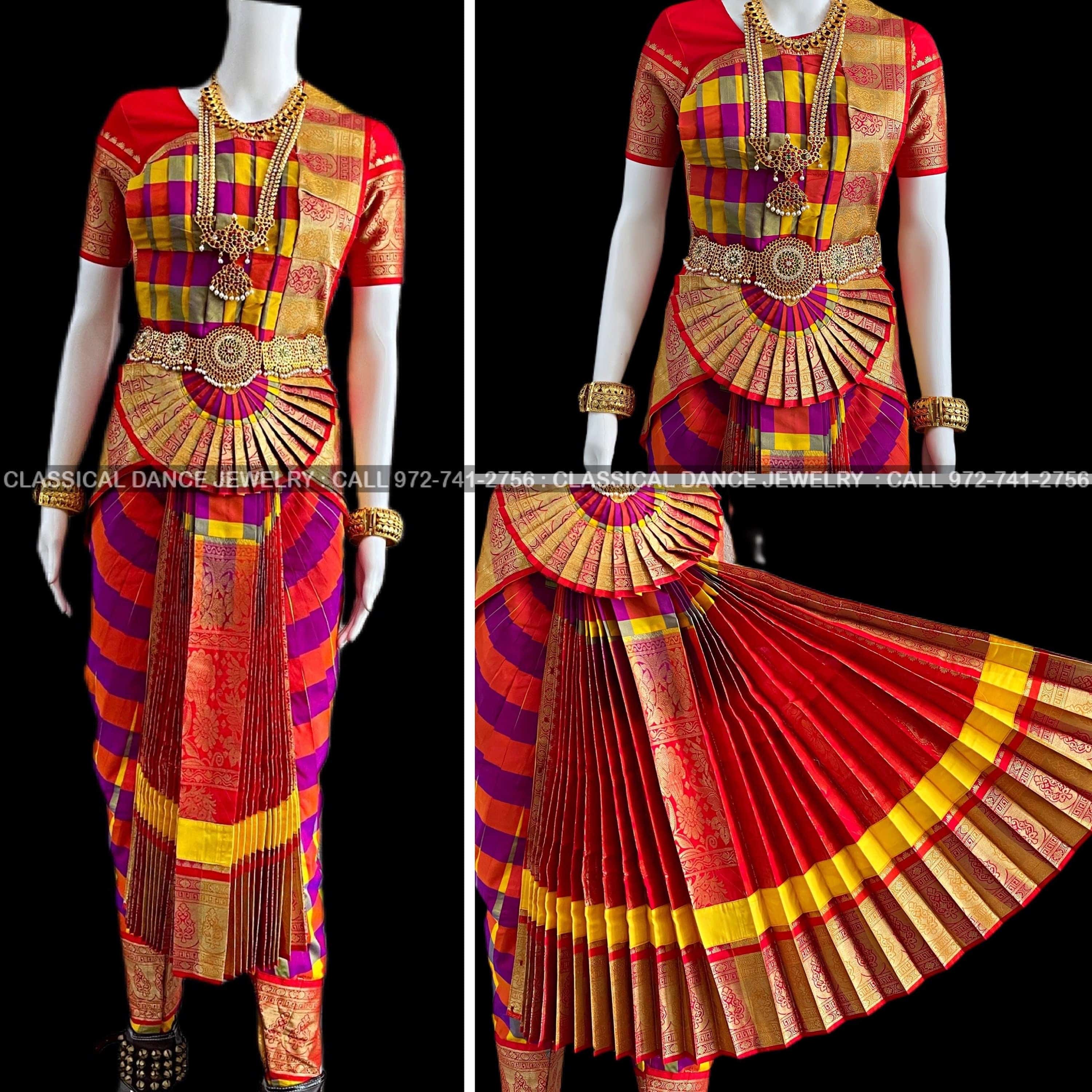 Bharatanatyam Dress And Jewellery