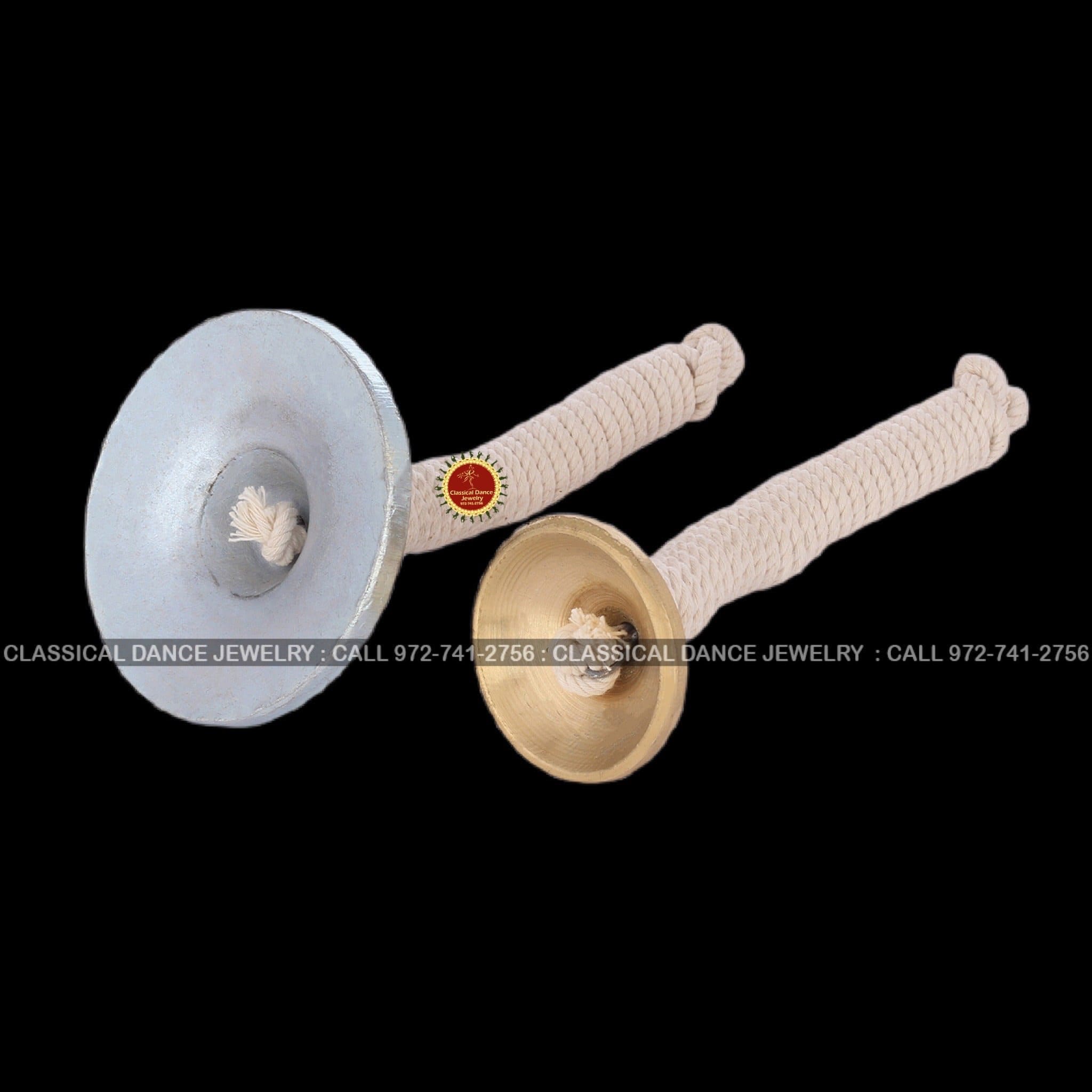Indian Brass Instruments Dance, Musical Instrument/Manjira Hand Percussion Metal Brass&Iron 2-P ...