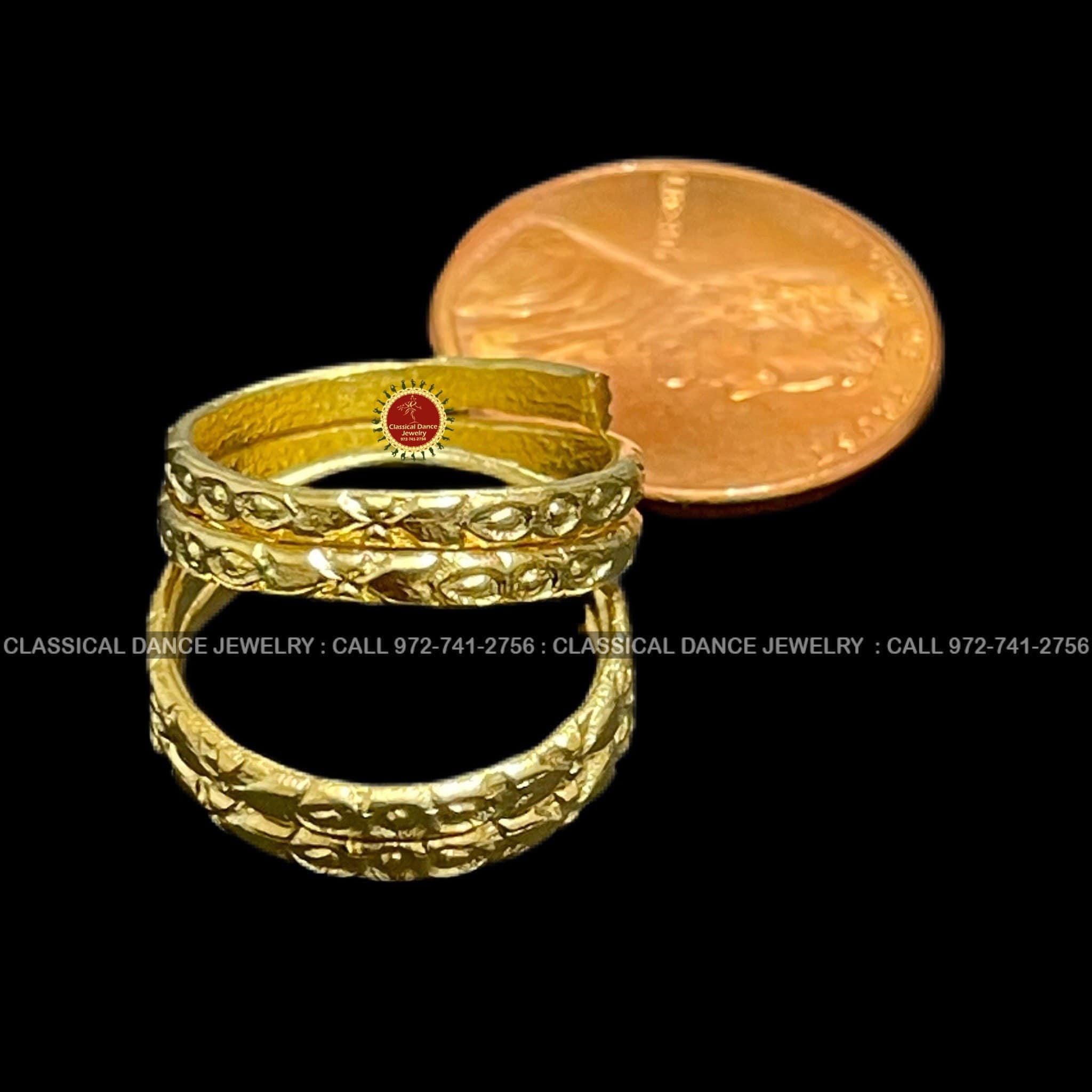 Buy quality 22 carat gold plain ladies rings RH-LR397 in Ahmedabad