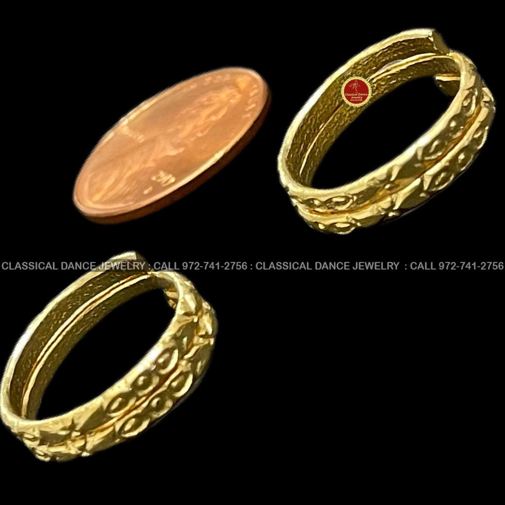 Gold Toe Rings Mattelu Bichhiya Indian Jewelry Traditional panchaloh