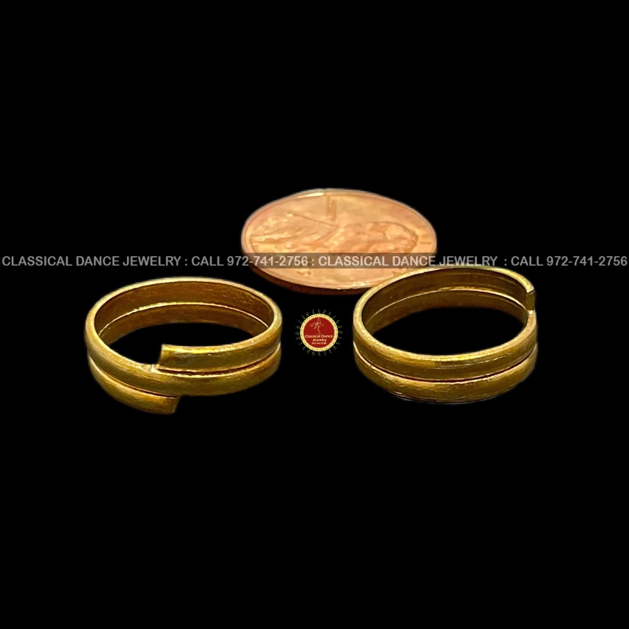 Traditional Classic Gold Toe Rings – Abdesignsjewellery