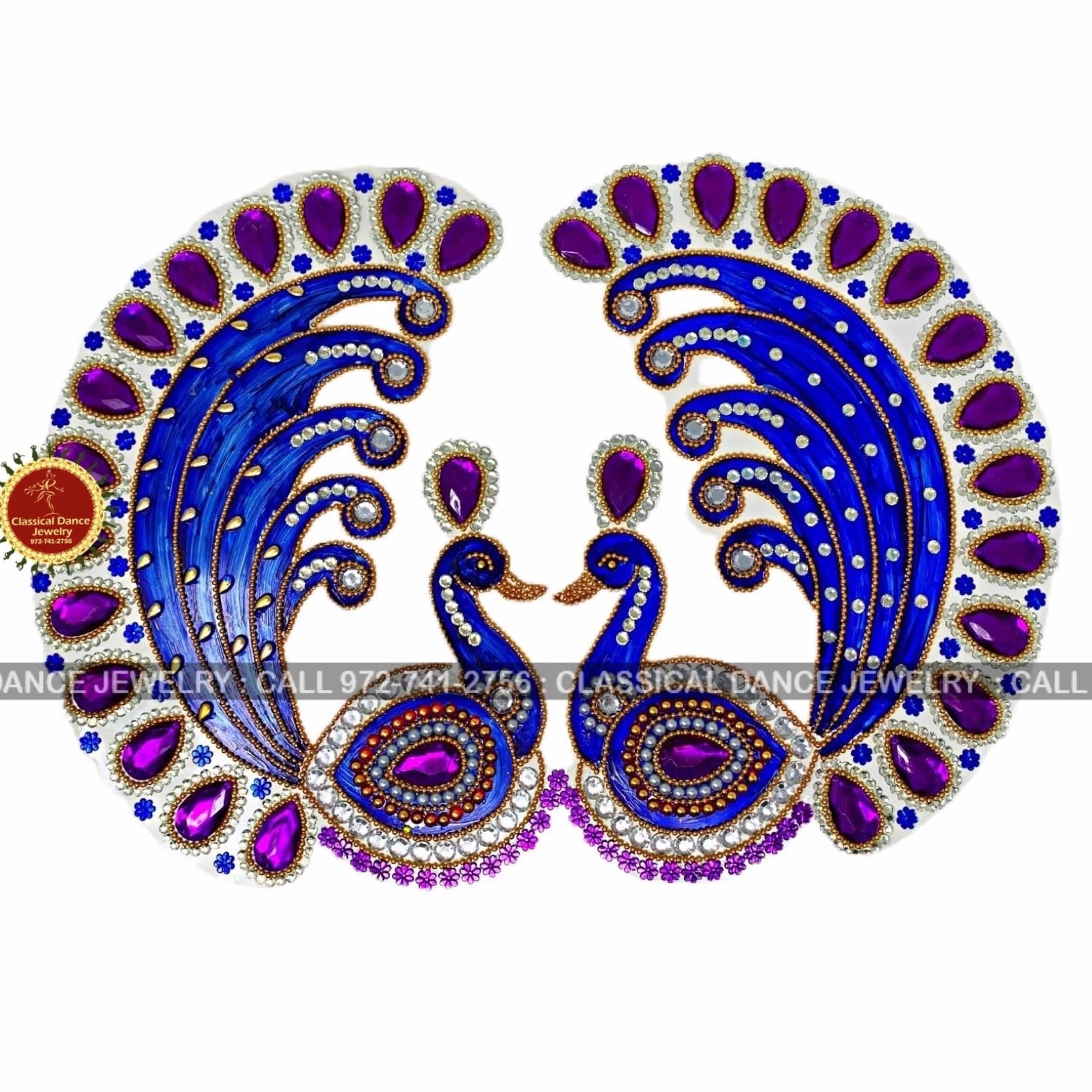 Peacock Diwali Rangoli Floor Decorative Stencil - Incredible Gifts