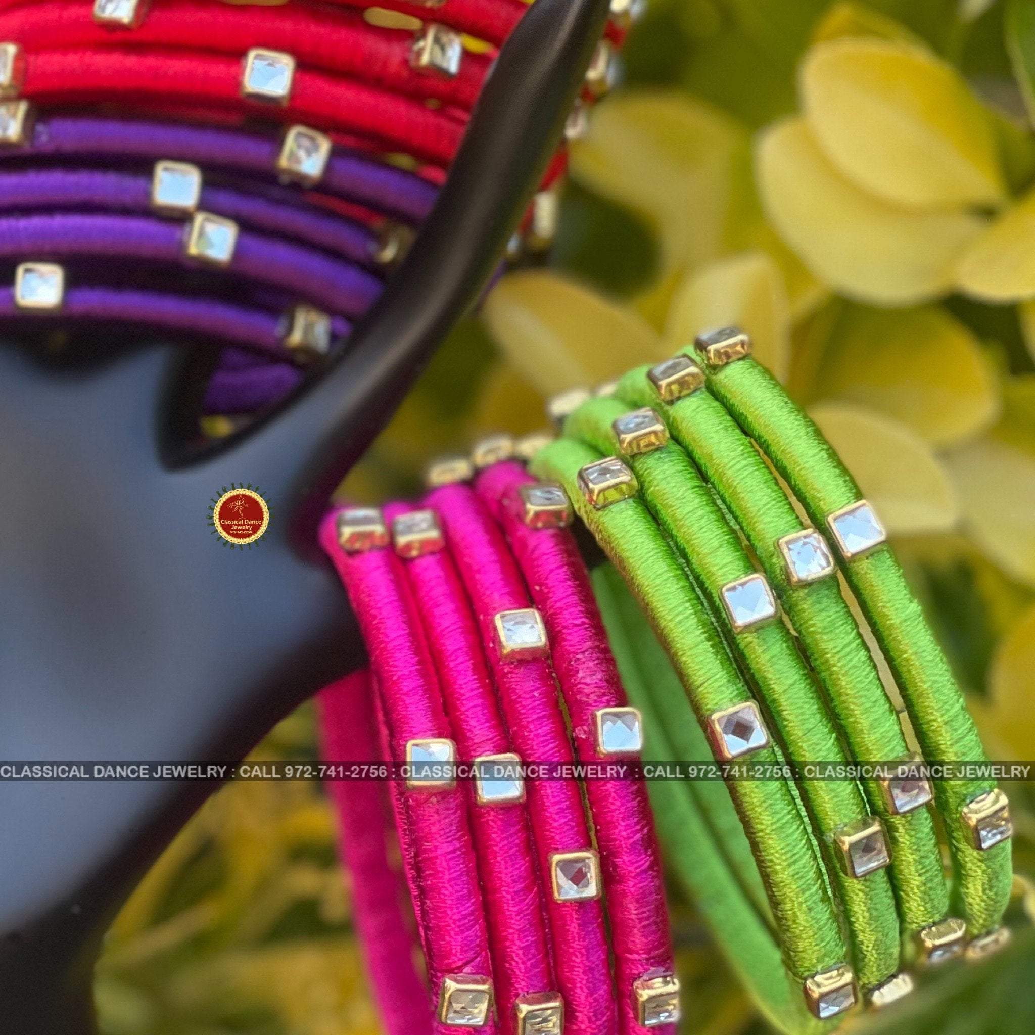 Ms Silk Thread Plastic Bangle Set Price in India - Buy Ms Silk Thread  Plastic Bangle Set Online at Best Prices in India | Flipkart.com