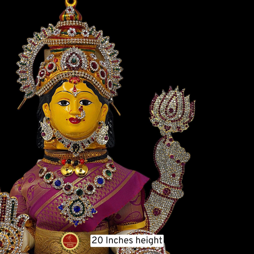 Goddess Vara Lakshmi idol Ammavaru Amman Pooja Festivals Wedding L