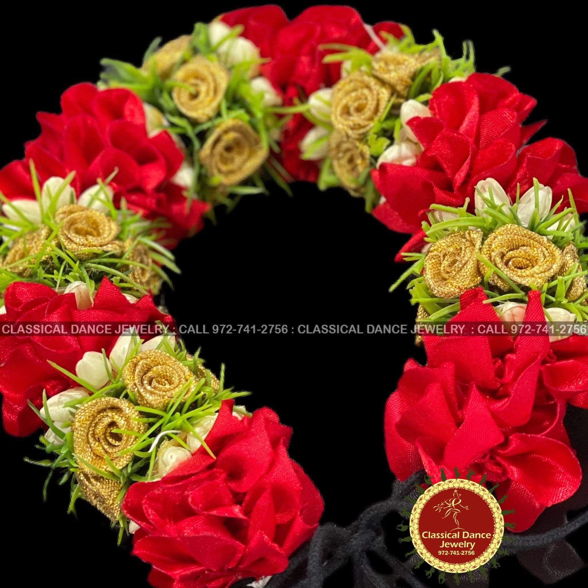 Indian bridal jadai design flower veni false hair Jewellery set decoration  Buy Now