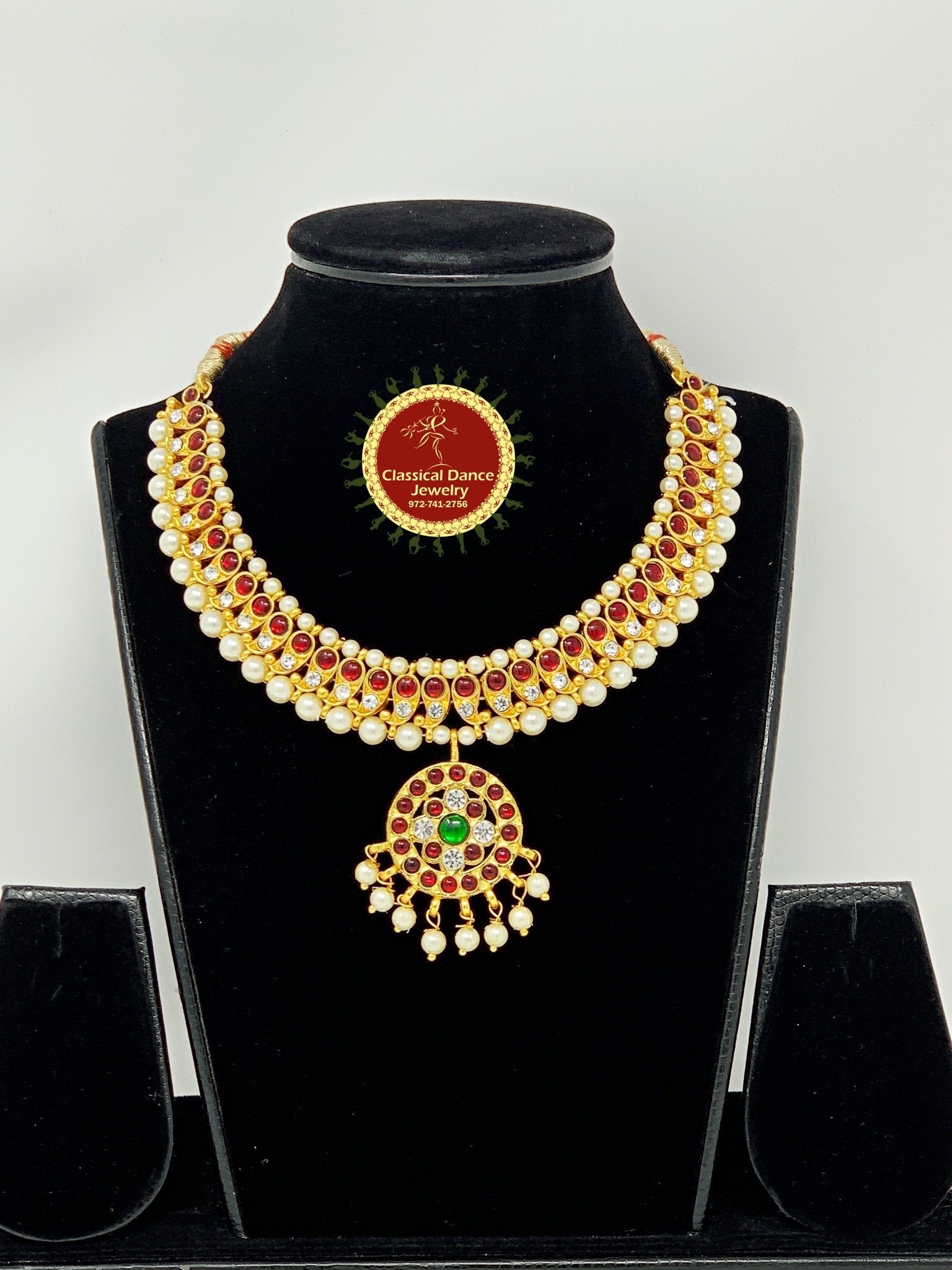 Kerala Gold Plated Designer Mango Necklace Buy Online | Kollam Supeme