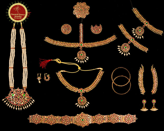 Classical Dance Jewelry TEMPLE JEWELRY SETS