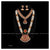 3 PC Temple 4 lines Pearls Dance Indian Jewelry | Padaakam | Bharatnatyam, Kuchipudi, Weddings, Birthdays | Classical Dance Jewelry