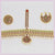 Red Green Kempu Temple Indian Jewelry Headset | Bharatnatyam, Kuchipudi, Parties, Weddings, Birthdays | Classical Dance Jewelry